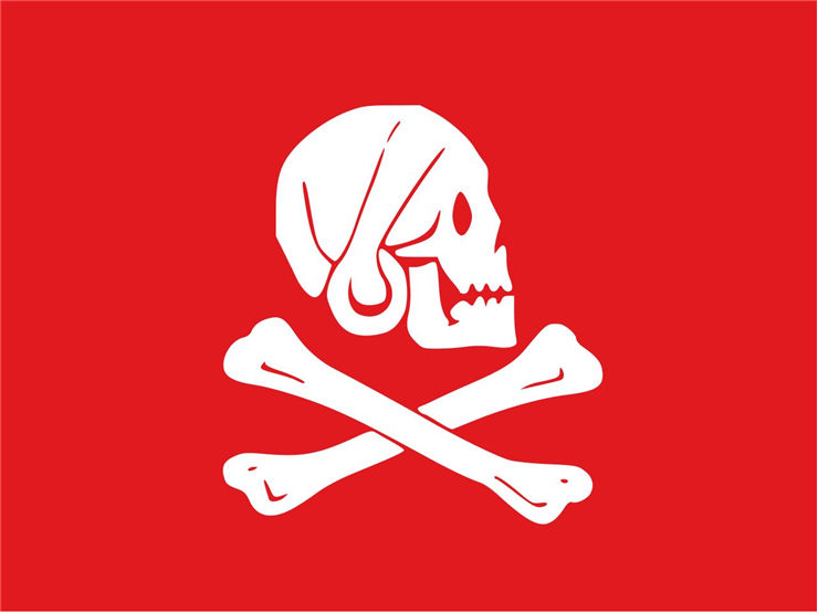 Picture Of Flag Of Henry Every Red Version