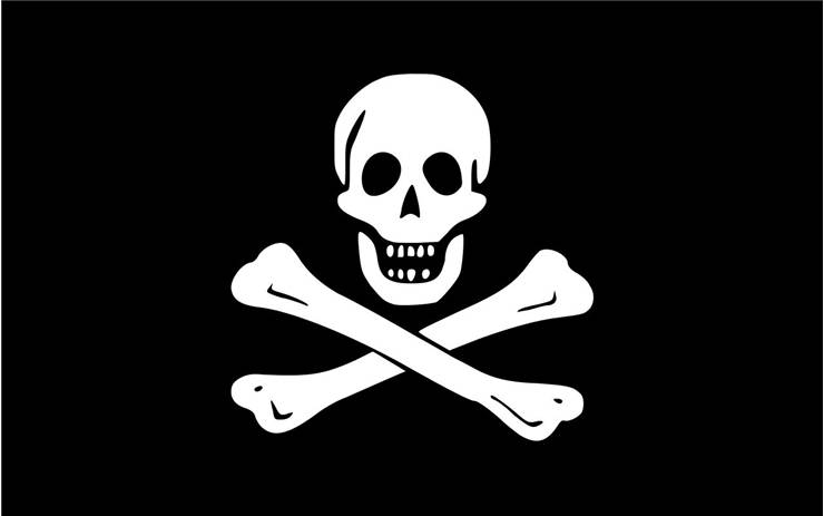 Picture Of Flag Of Pirate Edward England