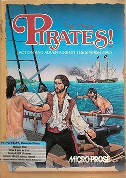 The Cover Art For Sid Meier's Pirates!
